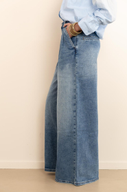 Janice :  Wide leg jeans Dollar | blue - img9