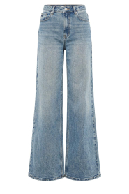 Janice |  High waist wide leg jeans Mason | blue | Picture 1