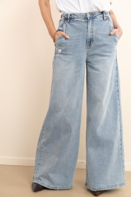 Janice |  Ultra wide leg pants lg32  Dexter | blue | Picture 5