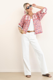 Janice |  High waist straight leg jeans Jason | natural | Picture 4