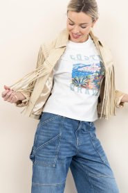 Badits |  T-shirt with print Lali | natural | Picture 2