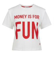 Badits |  T-shirt with print Fun | natural