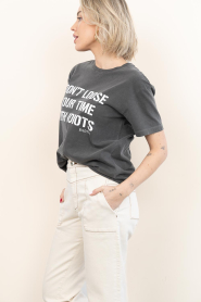 Badits |  T-shirt with print Olympia | grey | Picture 7