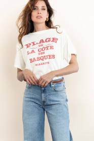 Badits |  T-shirt with print Melina | natural | Picture 4