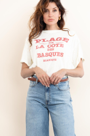 Badits |  T-shirt with print Melina | natural | Picture 5