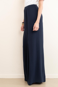 Badits :  Crêpe trousers Moira | blue - img6