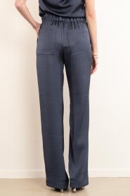 Badits :  Satin wide leg trousers Macarena | grey - img7