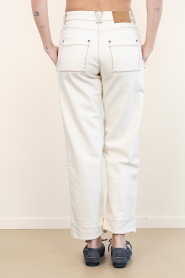 Badits :  Jeans with decorative seams Mykonos | natural - img6
