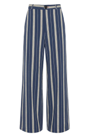 Badits |  Striped trousers Almu | dark blue | Picture 1