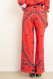 Badits :  Bandana print pants Almu | red - img7