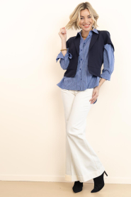 Est'Seven |  Waistcoat Kya | dark blue | Picture 3