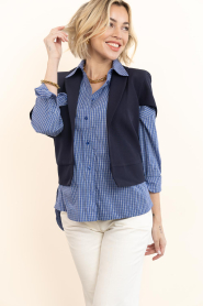Est'Seven |  Waistcoat Kya | dark blue | Picture 4
