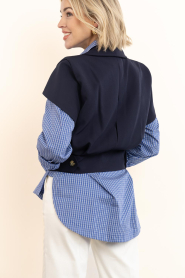 Est'Seven |  Waistcoat Kya | dark blue | Picture 8