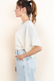 Est'Seven |  Soft viscose sweater Suzette | natural | Picture 6