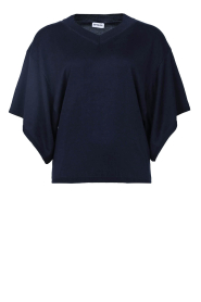 Est'Seven |  Soft viscose sweater Suzette| dark blue  | Picture 1