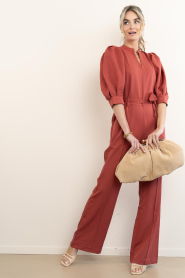 Est'Seven :  Suéde clutch Sixx | beige - img4