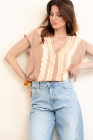 Est'Seven |  Viscose top Aylani | pink | Picture 5