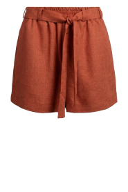 Est'Seven |  Shorts with belt Trinity | red | Picture 1
