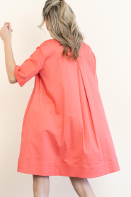 Est'Seven |  Poplin dress Beyza | pink | Picture 6