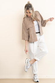 Mercer :  The Re-Run sneaker | beige - img4