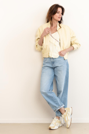 Mercer :  The Re-Run Vintage Suede sneaker | yellow - img5