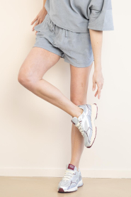 Mercer |  The Re-run Twin Mesh sneaker | silver | Picture 3