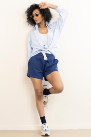 Mercer |  Soft short with logo Mercer | dark blue | Picture 3