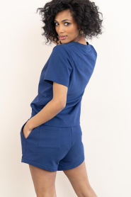 Mercer |  Soft short with logo Mercer | dark blue | Picture 9