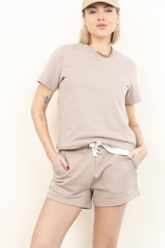 Mercer |  T-shirt with logo Mercer | taupe | Picture 4