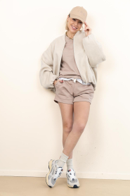 Mercer |  T-shirt with logo Mercer | taupe | Picture 3