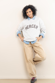Mercer |  Sweater with logo Mercer | grey | Picture 3