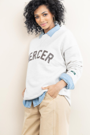 Mercer |  Sweater with logo Mercer | grey | Picture 4
