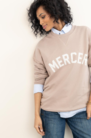 Mercer :  Sweater with logo Mercer | taupe - img6