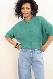 by-bar :  Soft sweater Vic | green - img4