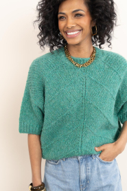 by-bar :  Soft sweater Vic | green - img5