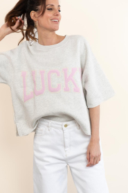 by-bar :  Boxy sweater Willow | grey - img7