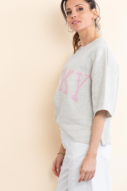 by-bar |  Boxy sweater Willow | grey | Picture 8