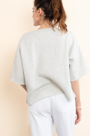 by-bar |  Boxy sweater Willow | grey | Picture 9