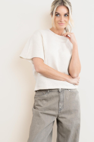 by-bar |  Cropped sweater Suki | natural | Picture 6
