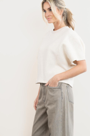 by-bar |  Cropped sweater Suki | natural | Picture 7