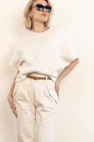 by-bar |  Cropped sweater Suki | natural | Picture 6