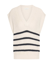 by-bar |  Striped spencer Lune | natural | Picture 1