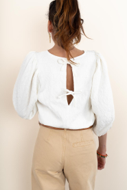 by-bar :  Jacquard top Jet | natural - img6