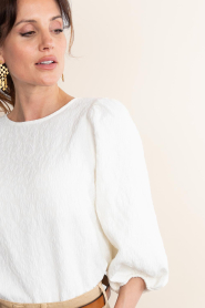 by-bar :  Jacquard top Jet | natural - img7