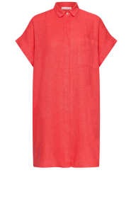 by-bar |  Linen dress Hella | red