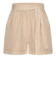 by-bar |  Linen short June | beige