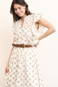by-bar |  Top with embroidery Danee | natural | Picture 5