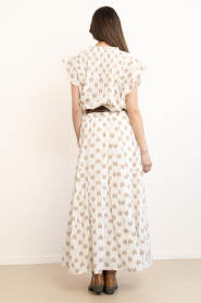by-bar |  Maxi skirt with embroidery Ruby | natural | Picture 6