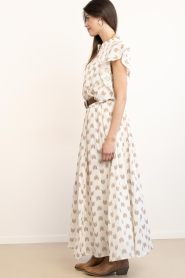 by-bar |  Maxi skirt with embroidery Ruby | natural | Picture 5