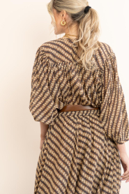 by-bar |  Blouse with print Becky | brown | Picture 6